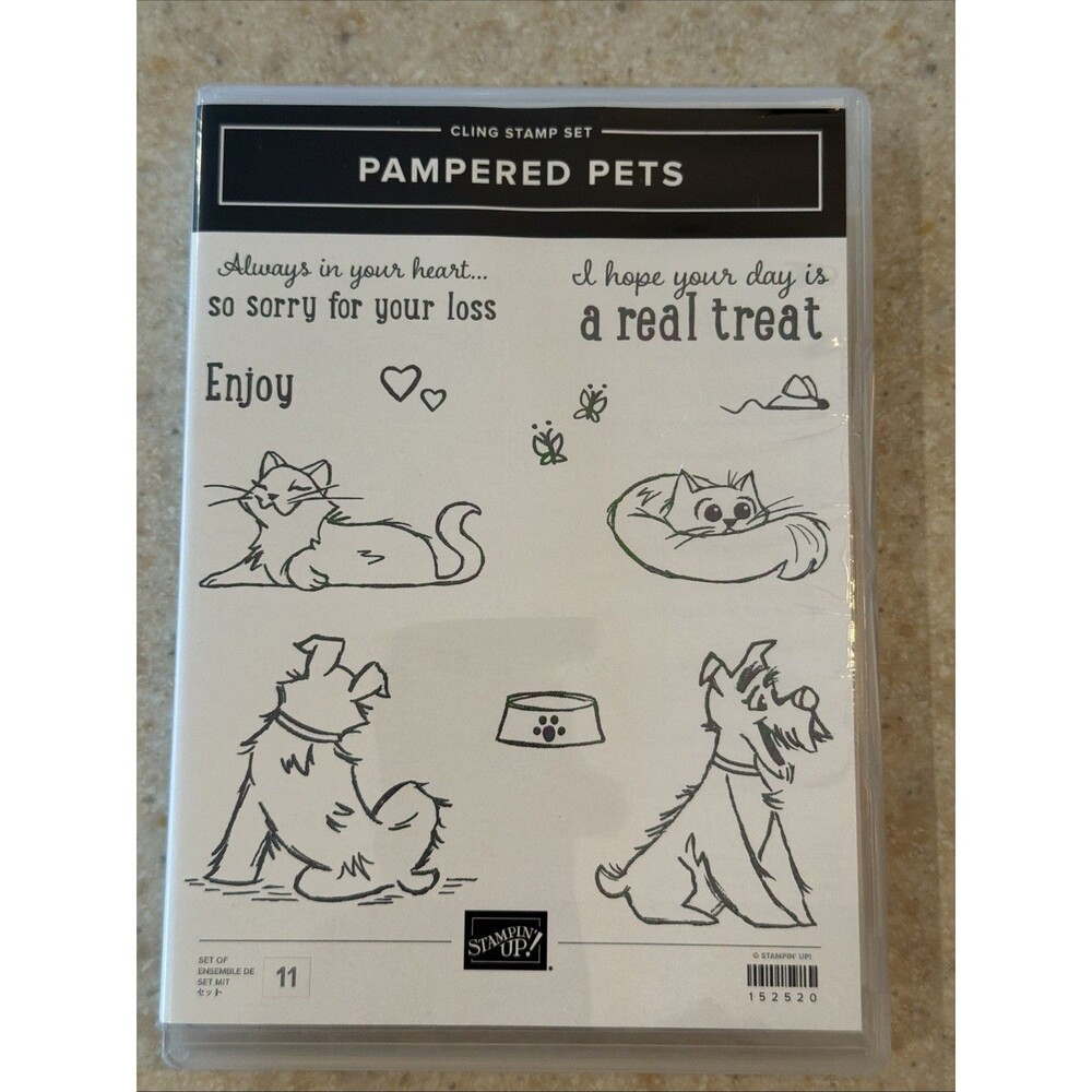 Stampin' Up! Pampered Pets Stamps